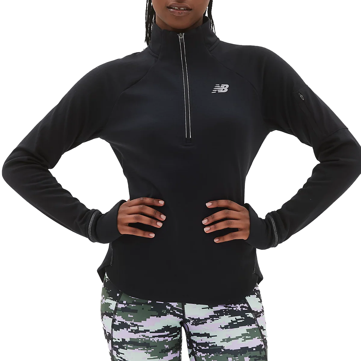 Women's NB Heat Grid 1/2 Zip